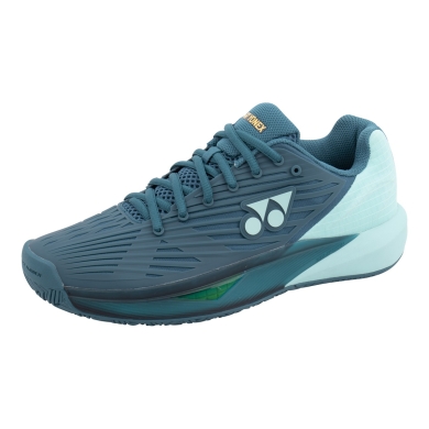 Yonex Tennisschuhe Power Cushion Eclipsion 5 Allcourt (Stabilität) 2024 blaugrün Herren